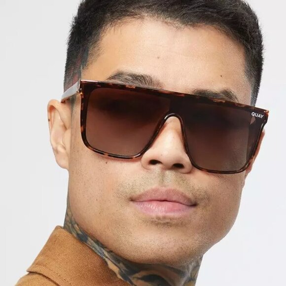 New Quay Nightfall Tortoise Frame/Brown Polarized Lens Sunglasses - Picture 8 of 11